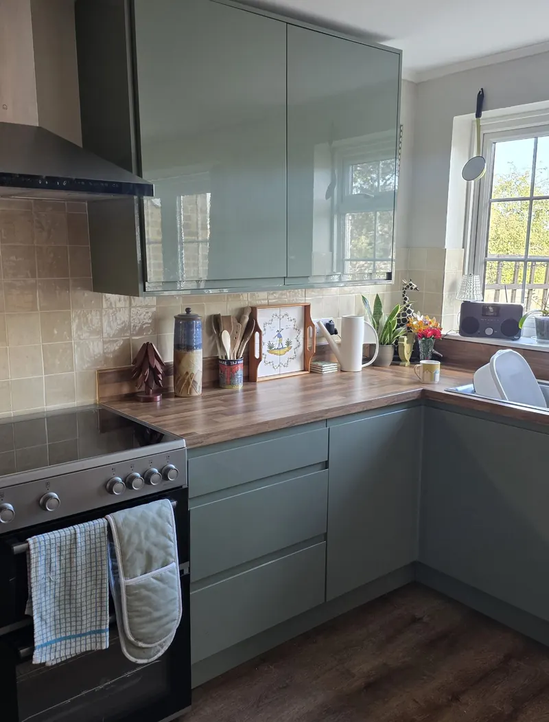 Refitted kitchen